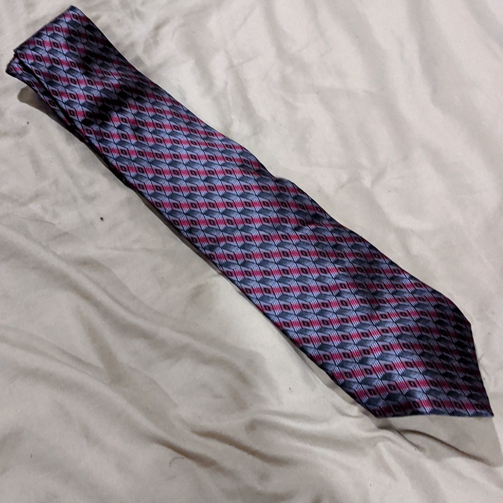 Pierre Cardin tie red and grey